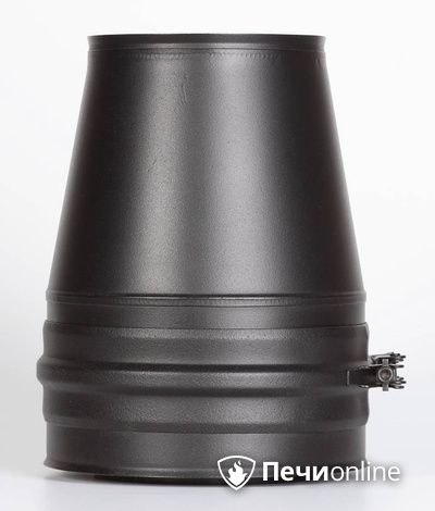 Комплектующие дымохода Schiedel Конус д.150 PM25 (Черный) Permetr в Реже