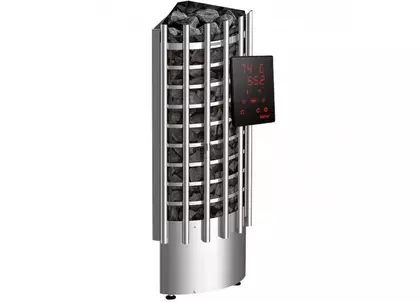 Электрокаменка для сауны Harvia Glow Corner TRC70XE c цифровой панелью управления в Реже