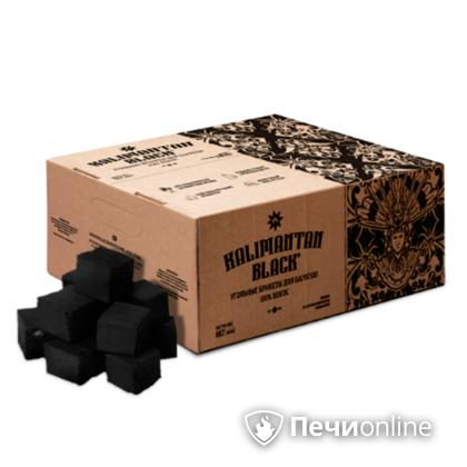  Kalimantan Black Кокосовый уголь для барбекю, 8кг в Реже